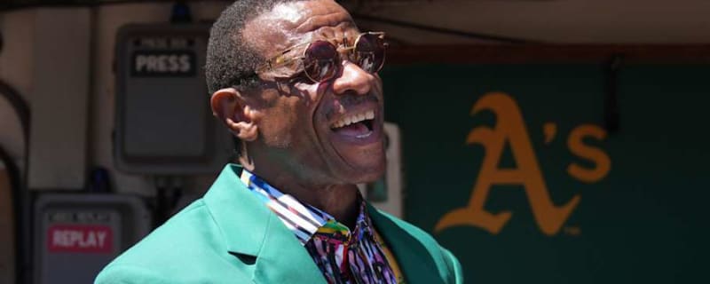 A&#39;s Honor Rickey Henderson in Return to Mesa