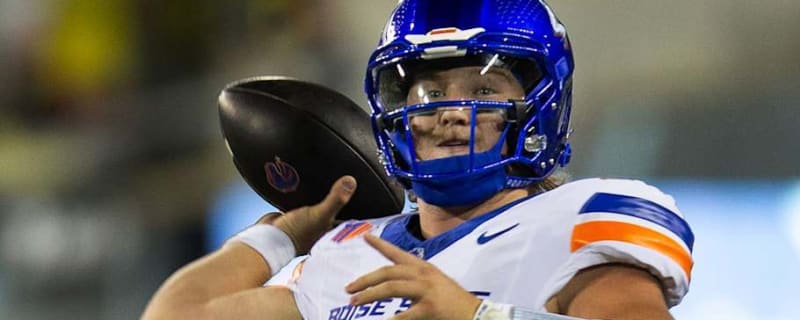 Watch: Maddux Madsen Gives Boise State The Lead Over UNLV At Halftime With Two Touchdowns