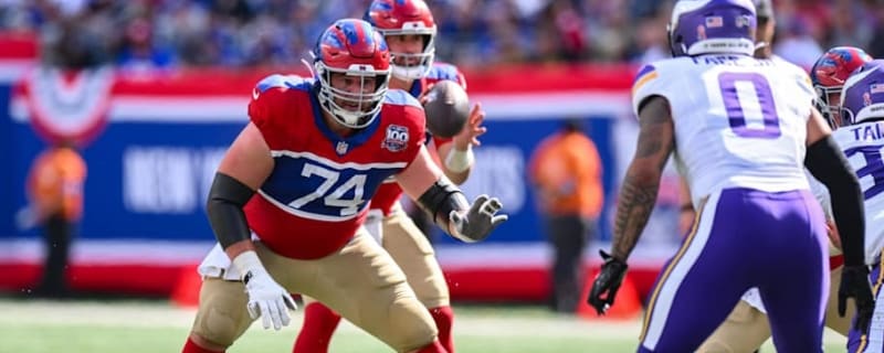 Pair of Giants Offensive Linemen Named Team&#39;s Best and Worst Free Agent Signings