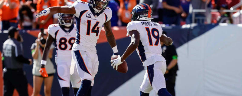 Broncos WR Marvin Mims Reacts to Jeudy Trade, Sutton Holdout