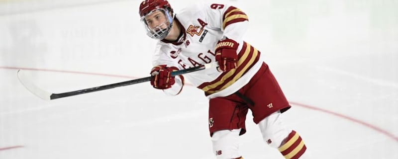 Boston College’s Ryan Leonard Earns Pair of Hockey East Honors