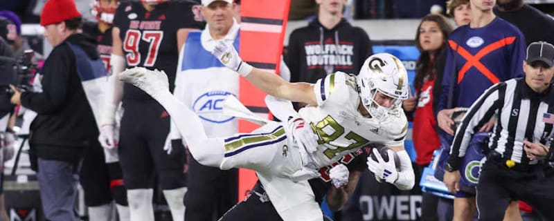 Everything From Georgia Tech Wide Receiver Bailey Stockton After Tuesday&#39;s Practice