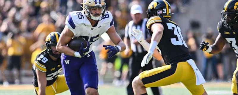 Even While His Team Stalls, Keleki Latu Makes Progress as UW Tight End