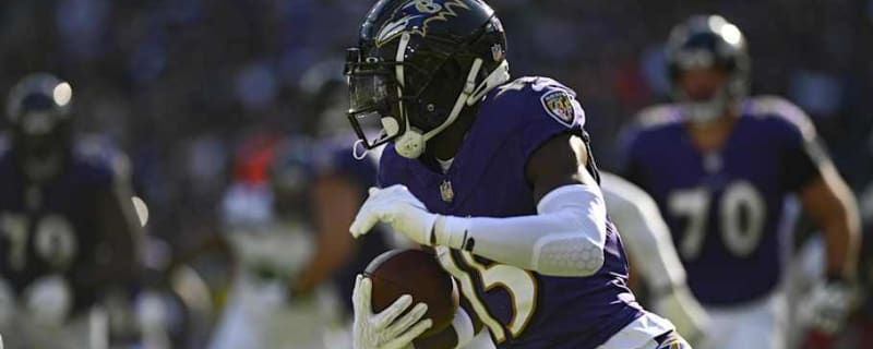 Ravens Lose WR For Steelers Game