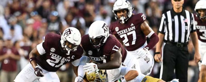 Texas A&M Defense Comes To Play But Falls Apart Late vs. Notre Dame