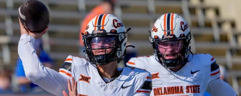 Oklahoma State’s Garret Rangel Starts Second Half Against No. 12 Utah