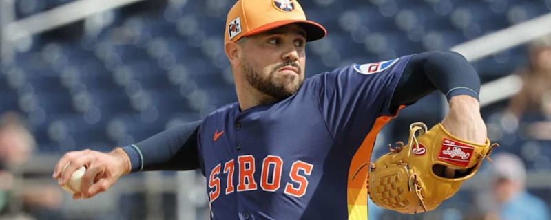 Astros Choose Disappointing Replacement After Losing Starter To Freak Injury
