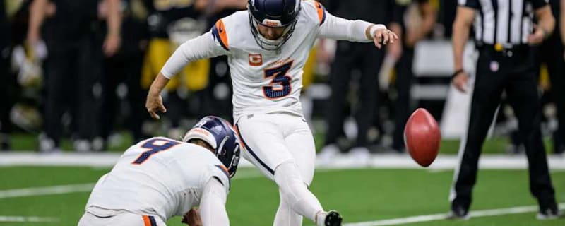 Broncos K Wil Lutz Named AFC Special Teams Player of the Week