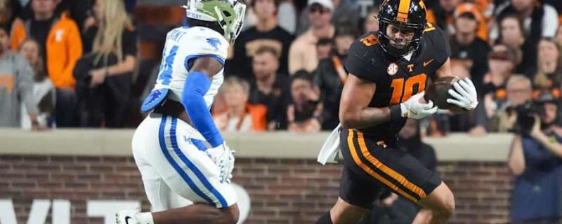 Former Tennessee Tight End Holden Staes Is Headed To Indiana