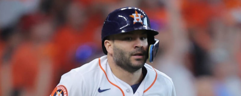 Astros' Jose Altuve explains baserunning mistake in loss to Rangers