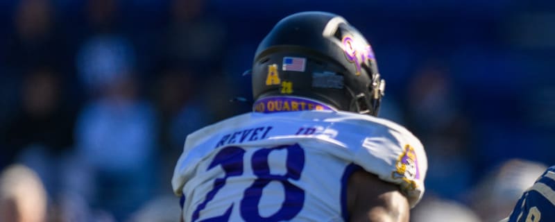 Watch: Standout ECU CB boosts draft stock with pick-six