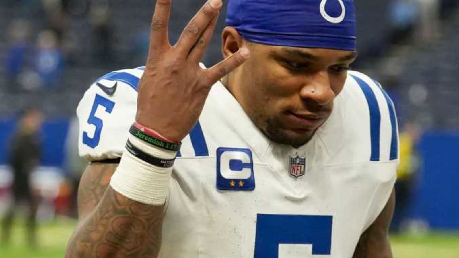 Colts Owner Sends Inspiring Message to Anthony Richardson Before QB Battle