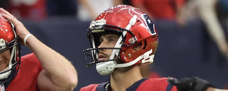 Texans to make a change at kicker