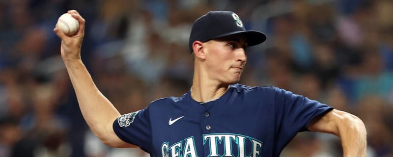 Mariners' George Kirby hit by baseball thrown from stands