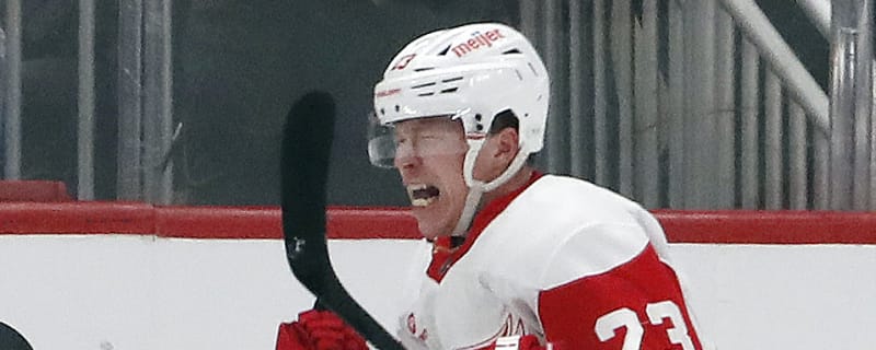 Red Wings ink key young forward to an eight-year extension