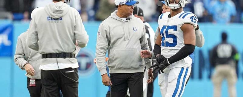 Colts Downgrade Two Defensive Starters to OUT vs. Bengals