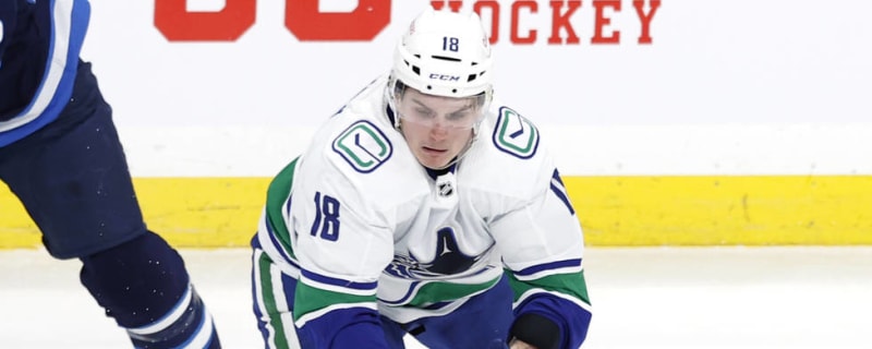 Jake Virtanen Vancouver Canucks NHL Fanatics Breakaway Home Jersey