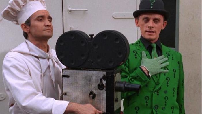 “Death in Slow Motion”/”The Riddler’s False Notion”