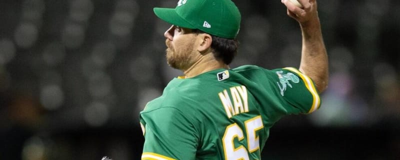 A's pitcher Trevor May placed on IL to deal with anxiety