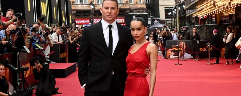 No &#39;bad blood&#39; between Zoe Kravitz and Channing Tatum