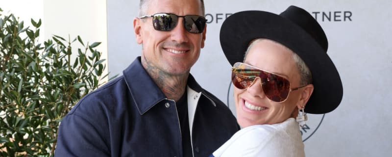 Pink &#39;went white as a ghost&#39; with fear when she received a worrying phone call from her husband