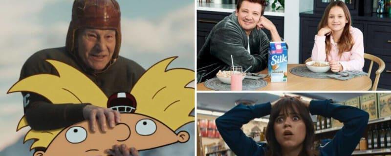Super Bowl 2024: Jeremy Renner Dances for Silk, Patrick Stewart Throws Arnold & More Must-See Ads (Video)