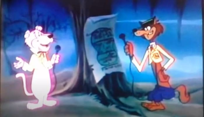 Snagglepuss and Mildew Wolf (Laff-A-Lympics)