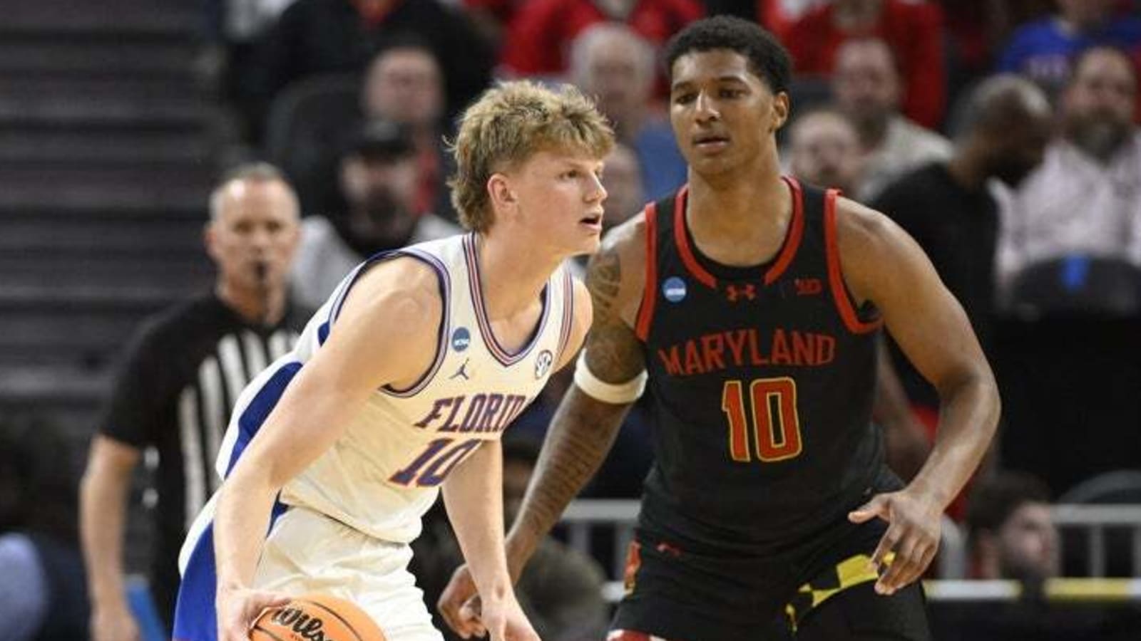 No. 1 Florida pulls away from No. 4 Maryland to move into Elite Eight