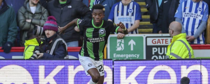 Brighton Beat Sheffield United 5-0: Simon Adingra Brace After Mason Holgate Red Card