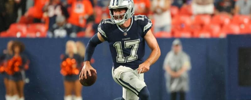 Cowboys QB Ben DiNucci was graded as the worst quarterback of all 59 that  started a game in 2020 - Blogging The Boys