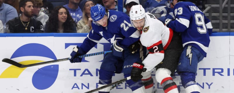 NHL Rumours and the Ottawa Senators Had a Surprise Result in Tampa Yesterday
