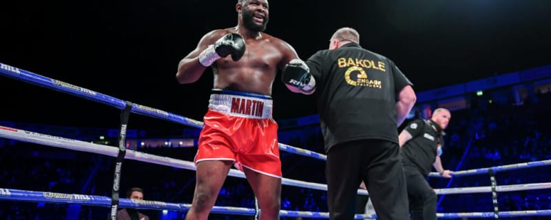 Martin Bakole was stopped by rival 43lb lighter in sole career loss