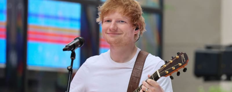 Ed Sheeran&#39;s Surprise Street Concert in India Interrupted by Law Enforcement