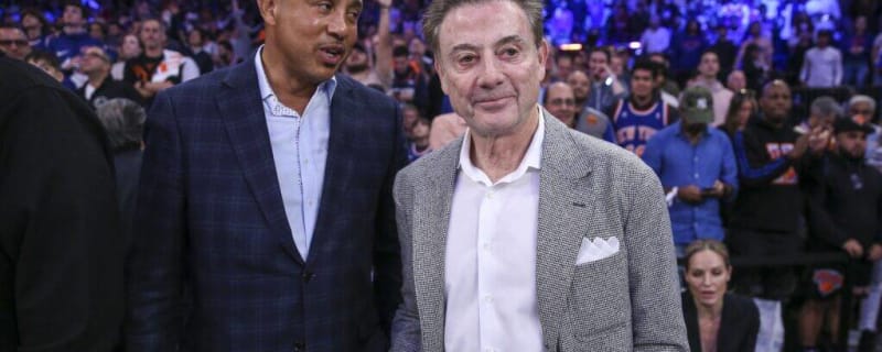 Rick Pitino throws 1st pitch to Donovan Mitchell at Yanks-Mets - ESPN