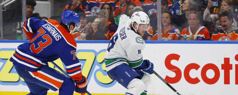 The Vancouver Canucks Veteran Winger is in Playoff Beast Mode