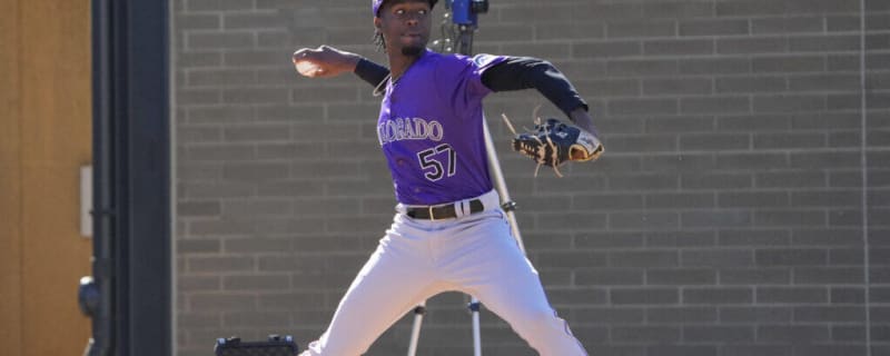 Rockies Call Up 21-Year-Old Right-Handed Reliever