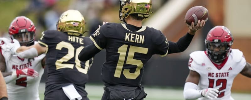 Wake’s Fall Camp Is Over; The Quarterback Battle Is Not