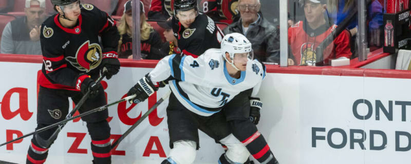 Utah Hockey Club Defenceman To Miss Rest of Season After ACL Surgery