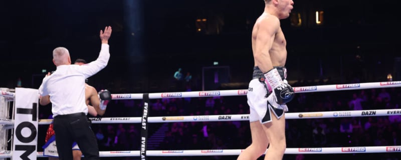 7-0 prospect compared to Gennady Golovkin by Eddie Hearn following knockout win