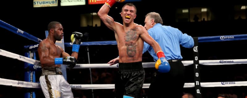 Fighter Vasyl Lomachenko made quit turns his back and gives up again in career-destroying defeat