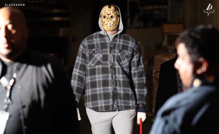 LeBron James as Jason Vorhees