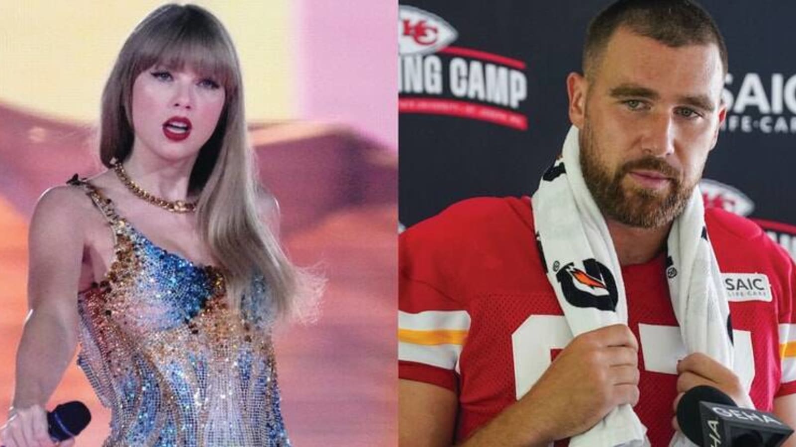 Report: Taylor Swift watching Chiefs-Bears game from Travis Kelce’s suite amid dating rumors