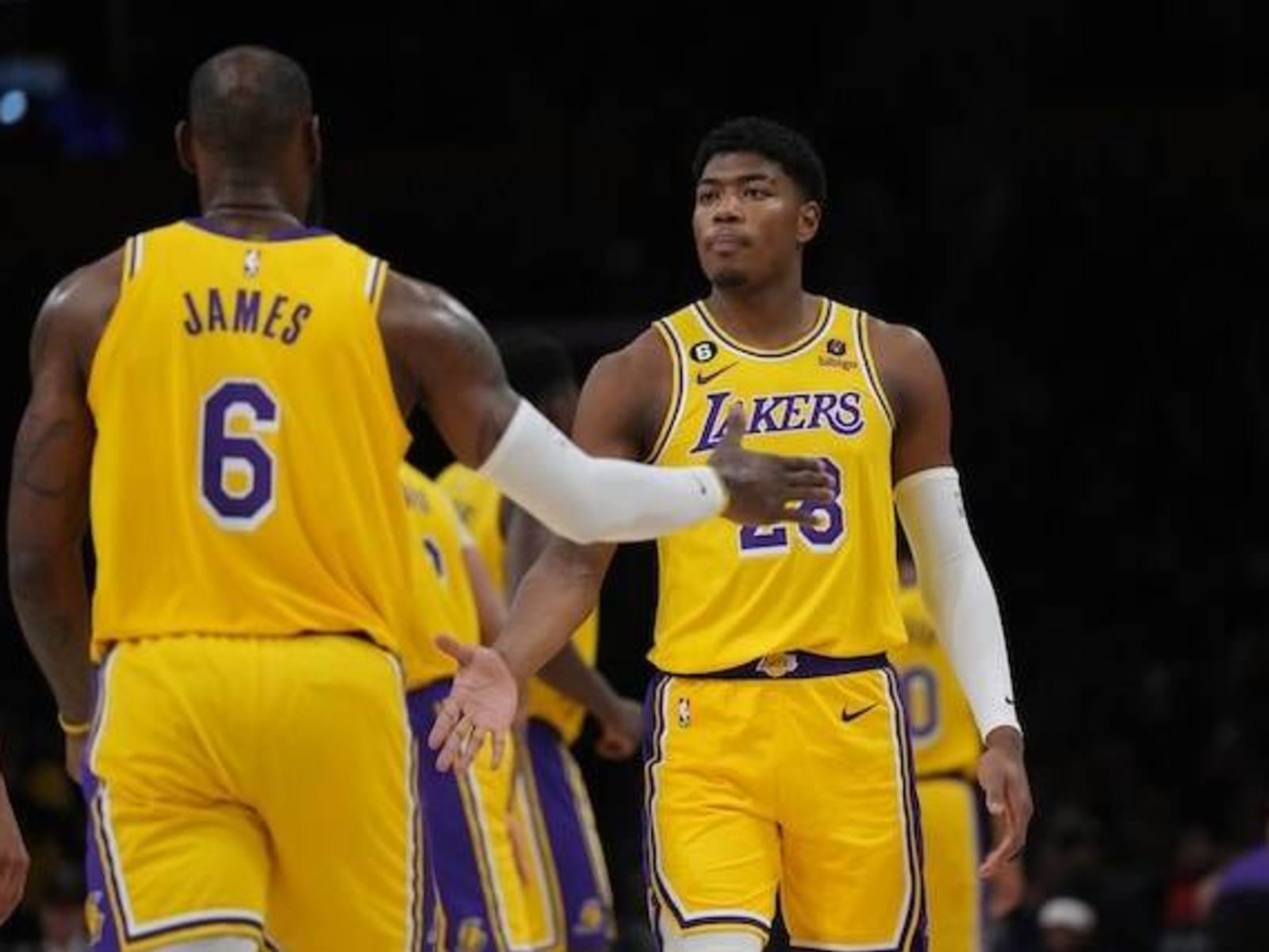 Lakers Practice ! LeBron James & Rui Hachimura are the last 2 in the gym  working 