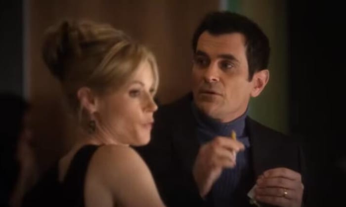 Clive Bixby and Julianna ('Modern Family')