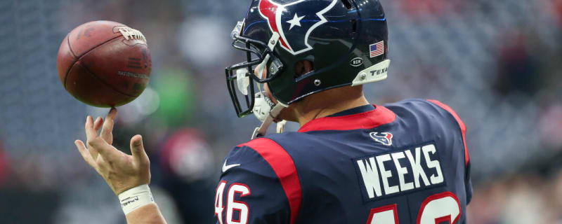 Weeks Named Texans&#39; Man Of The Year Nominee