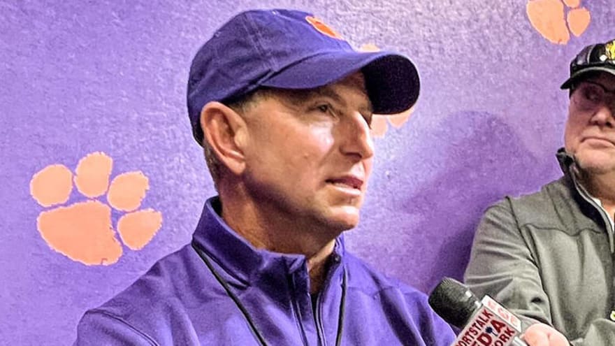 Dabo Swinney makes shocking statement: &#39;Most guys in the transfer portal aren&#39;t good enough for Clemson&#39;