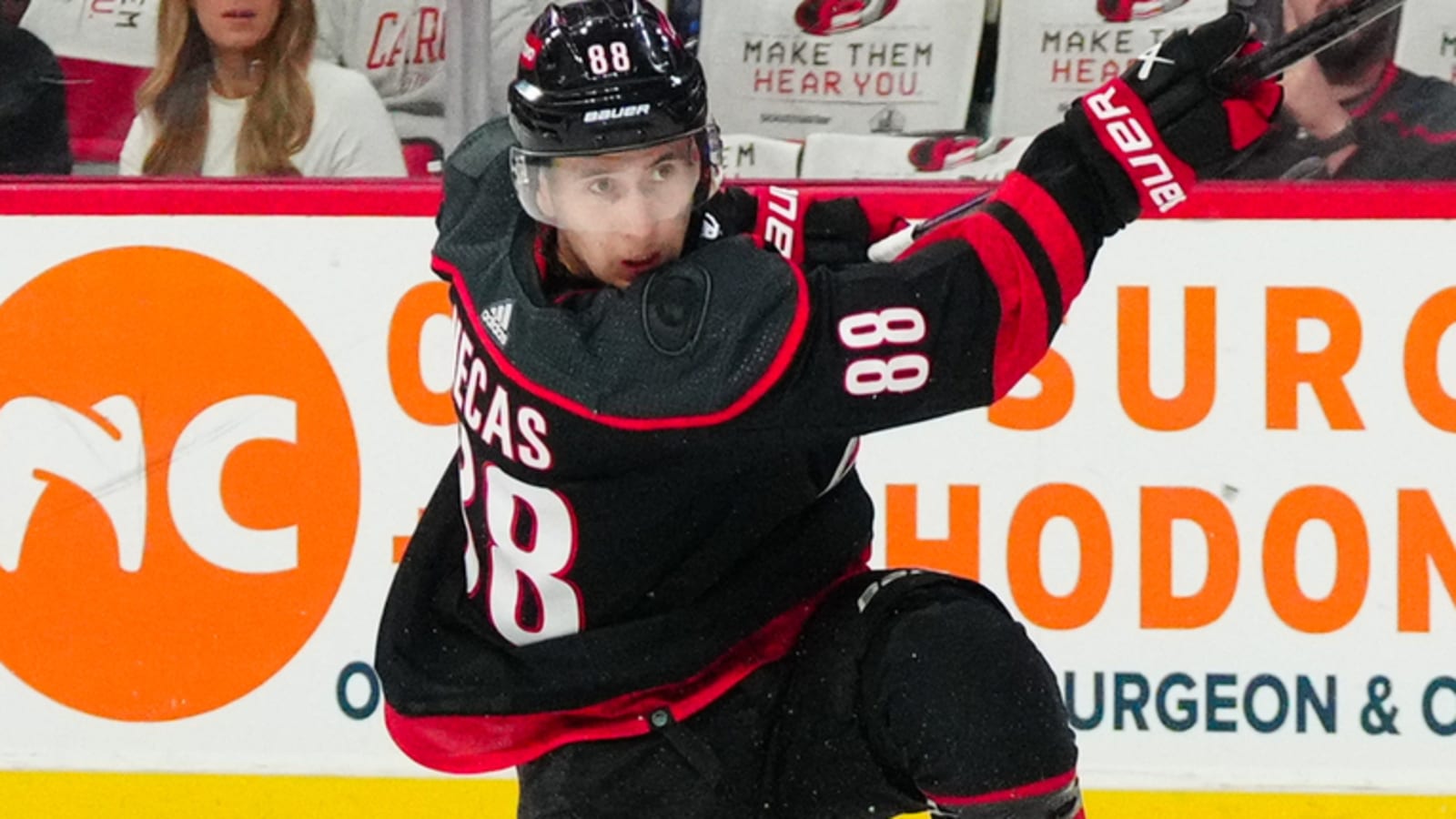 Martin Necas will not be able to sign an offer sheet