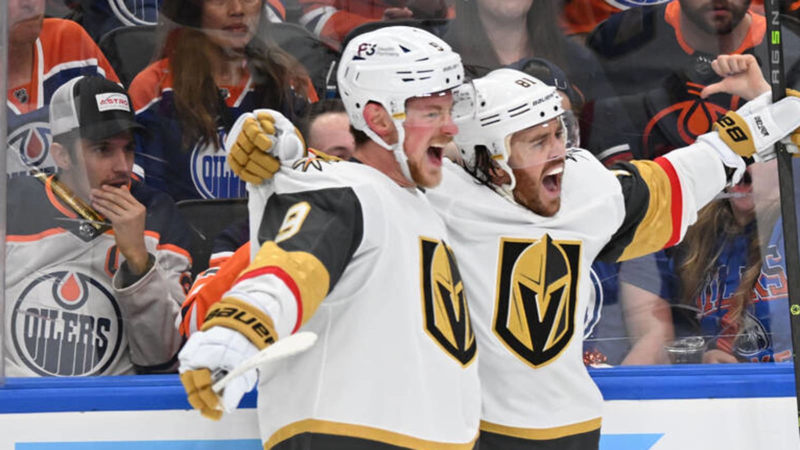 Marchessault nets hat trick as Knights oust Oilers