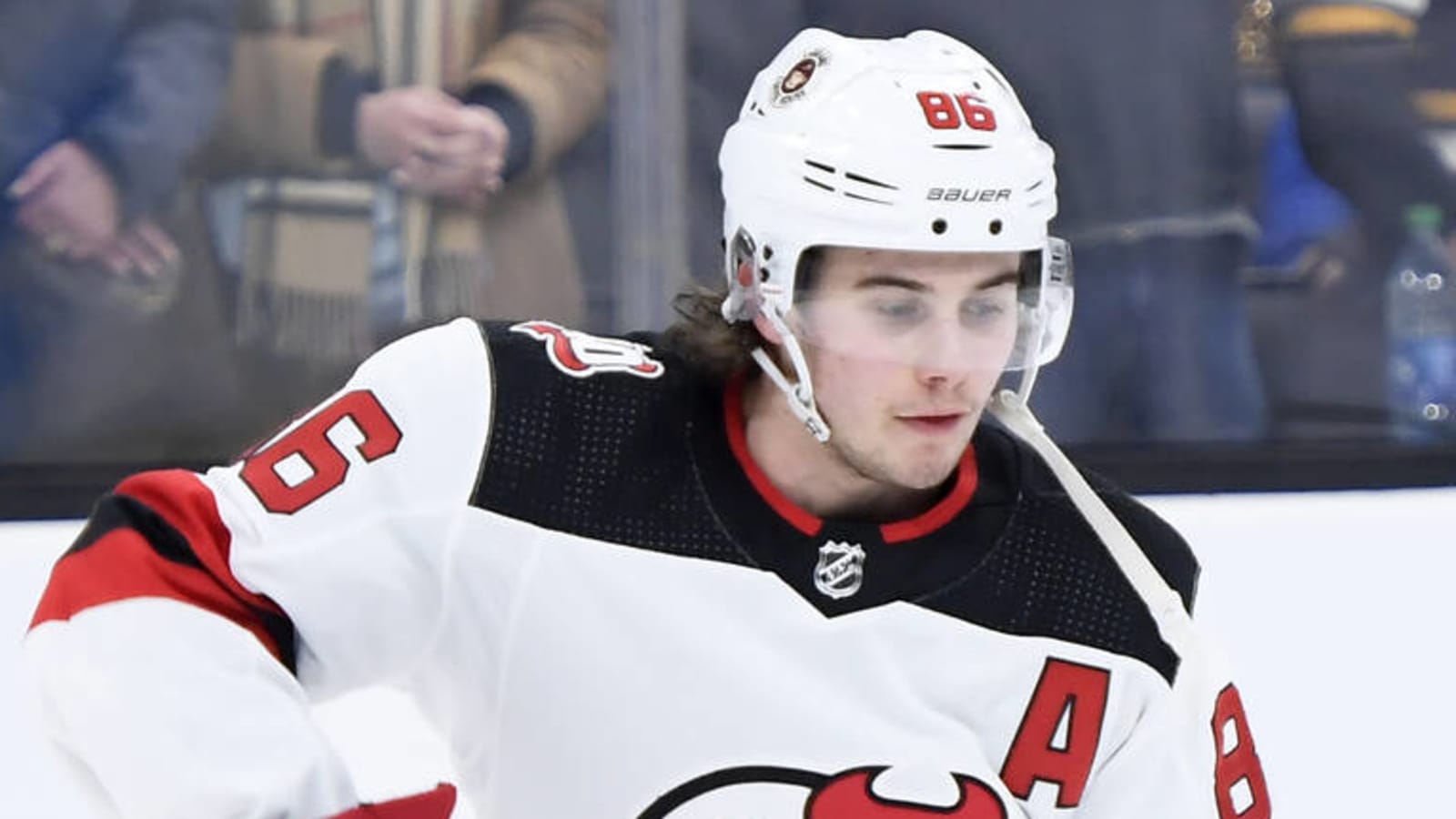 Hughes sets Devils single-season record with 97 points