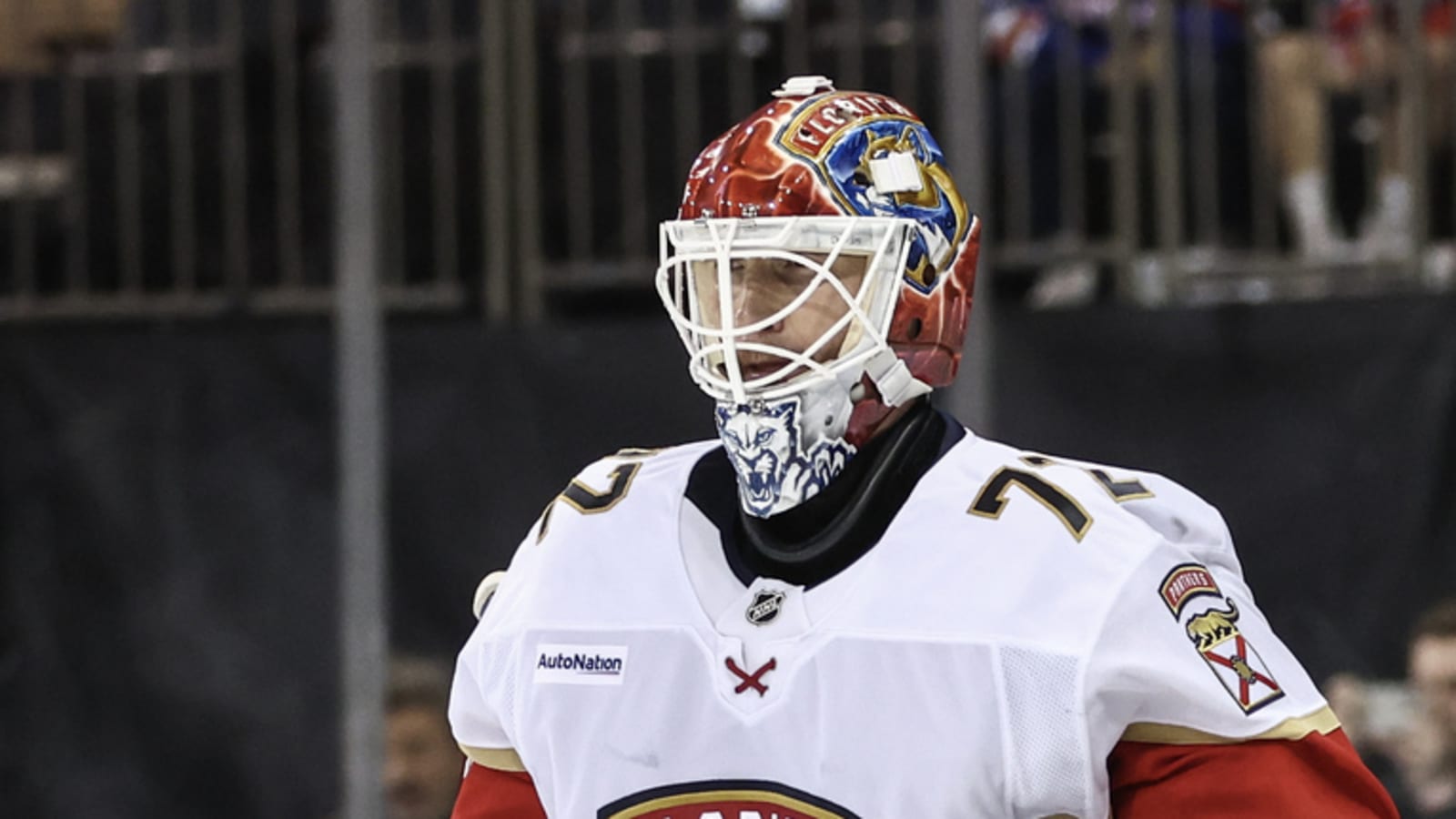 Panthers' Bobrovsky joins exclusive group in win over Rangers 
